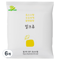 好麗友 牛奶糖 糖 玉米味, 70g, 6個