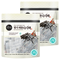 해통령 멸치 해물다시팩, 320g, 2개