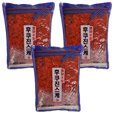 토호식품 후쿠진스케, 3개, 1kg