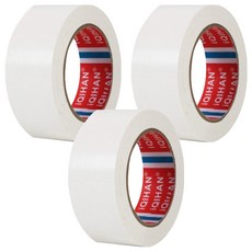 Dada 高黏度強力棉質膠帶 45mm x 50m, 白色, 3個