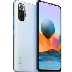 [쿠팡수입] 샤오미 홍미노트 10 Pro 공기계 128GB, 글래시어 블루