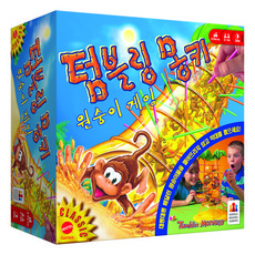 마텔게임 텀블링몽키 균형잡기 게임, 혼합색상, 1개