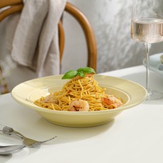 La Céramique Le Palette 陶瓷義大利麵碗, 1個, 香檬黃