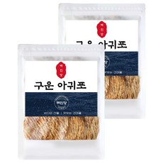 해인당 구운 순살 아귀포, 200g, 2개