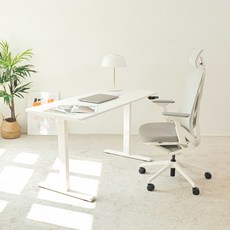 루나랩 수동 모션데스크, 화이트