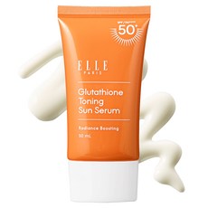 ELLE PARIS 글루타티온 토닝 선세럼 SPF50+ PA++++, 1개, 50ml