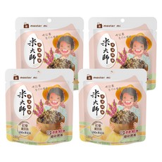 master mi 米大師 常溫熟飯 紅藜纖穀飯, 180g, 4包
