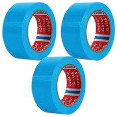 Dada 高黏度強力棉質膠帶 45mm x 50m, 天藍色, 3個