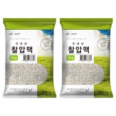 DGFARM 韓國產糯麥, 1kg, 2個