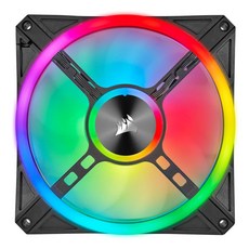 CORSAIR 海盜船 iCUE QL120 RGB 水冷風扇 散熱產品, CO-9050097-WW, 黑色, 1個