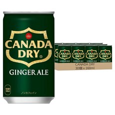 CANADA DRY 薑汁汽水, 160ml, 30個
