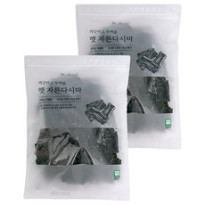 석하 깨끗하고 두꺼운 햇 자른다시마, 400g, 2개