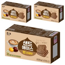 HAITAI 海太 Sand Ace栗子拿鐵口味, 204g, 3個