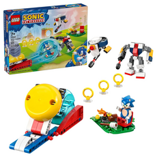 LEGO 樂高 Sonic 索尼克的營火激戰8 77001 積木玩具 177片 益智玩具, 1盒, 紅色 + 黃色 + 藍色