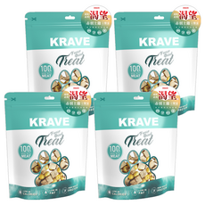 KRAVE 渴望 新鮮土雞佐鱉蛋凍乾, 土雞,鱉蛋, 80g, 4包