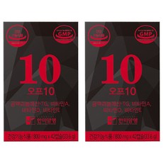 Hanmi Nutrition 綜合維他命Off 10保健軟膠囊, 42顆, 2罐