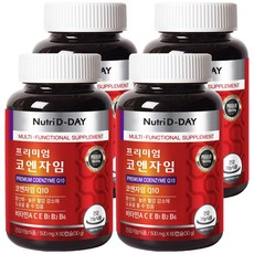 Nutri D-DAY 輔酶Q10軟膠囊, 60顆, 4罐