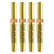 Cover your gray 防水睫毛膏刷, 中褐色, 4個