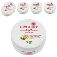 그리소리드 슈퍼 소프트 바디크림, 6개, 200ml
