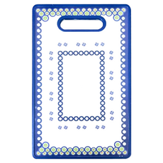 PASTON 多功能雙面防滑抗菌長方形砧板 37x22.5x1.1cm MDF+PP+TPR材質, 雙面原創花色, 1個