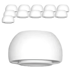 GOOSPERY AirPods Pro/Pro 2 相容矽膠耳塞套, 白色