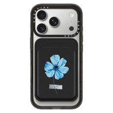 케이스티파이 Cardholder Stand Blue Blossom Tape, Black, 1개