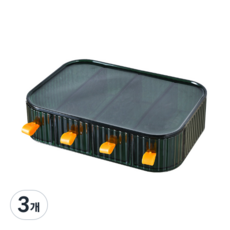 라온팩토리 리온 다용도 안경 선글라스 보관함, 블루, 3개