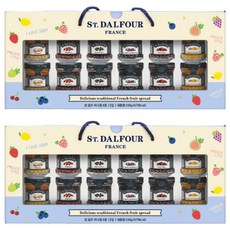 샹달프 미니잼 28g x 6종 x 2p 세트, 2세트