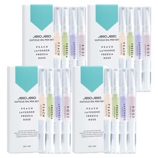 젤로젤로 큐티클 네일 오일펜 4종 세트, 12ml, 4개