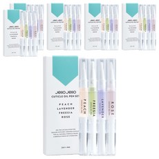 젤로젤로 큐티클 네일 오일펜 4종 세트, 12ml, 6개