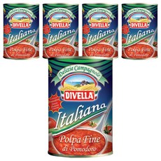 DiBella DIVELLA 番茄罐頭 400g, 5罐