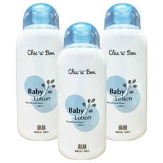 奇哥 Baby Moments身體乳液 含杏仁油 87%天然成分, 300ml, 3瓶