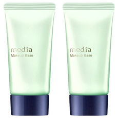 media 媚點 台灣公司貨 美肌修色粧前乳 高保濕 提亮膚色, 綠色, 2件