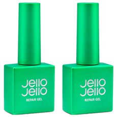 Jello Jello Non Wipe Clear Repair Gel, 單色, 10ml, 2瓶