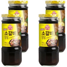 OTTOGI 不倒翁 牛排調味醬, 4罐, 240g