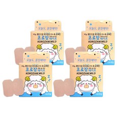 KOROJAM 美迪溫 溫和膚色膠帶 120p, 4個