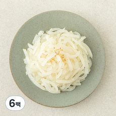 집반찬연구소 무나물, 200g, 6팩