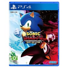 PS4遊戲片 索尼克×夏特 世代重啟 普通版, 1個