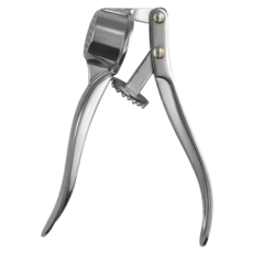 手動壓蒜泥器 NC17080667 14.5 x 4.3cm, 銀色, 1個