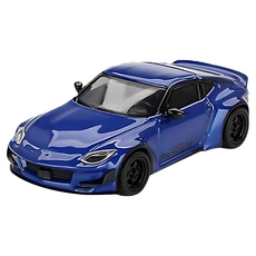 MINIGT 1/64 日產 Nissan Z Pandem 金屬模型車 MGT00778-L, 1個, 青藍色