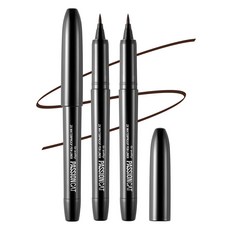 Passion Cat 2X 防水眼線筆 1g, 02 Brown, 2支