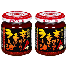 桃屋 蒜香辣油 加強版, 105g, 2罐