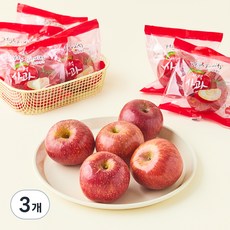 하이프루츠 당도선별 의성 세척사과, 2kg(소과, 10~12입), 3개
