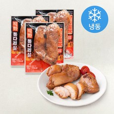 닭형 직화 안동찜닭 통다리살 (냉동), 100g, 3개