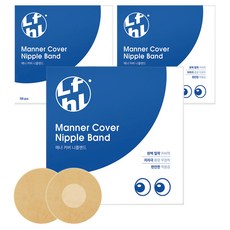 라이프홀릭 매너 커버 니플 밴드, 3개