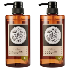 tsaio 上山採藥 修護洗髮露 魚池紅玉, 2瓶, 600ml