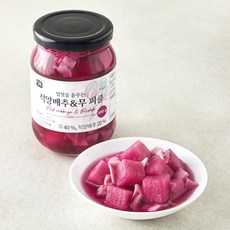 담가 적양배추 무 피클, 300g, 1개
