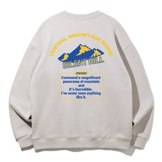 ALVINCLO Silent Hill內刷毛寬鬆大學T MAR-964