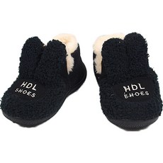 BEBEMARU 兒童兔子毛絨鞋 9819