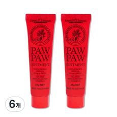 Good Natures Pawpaw木瓜籽油保濕霜, 25g, 6條